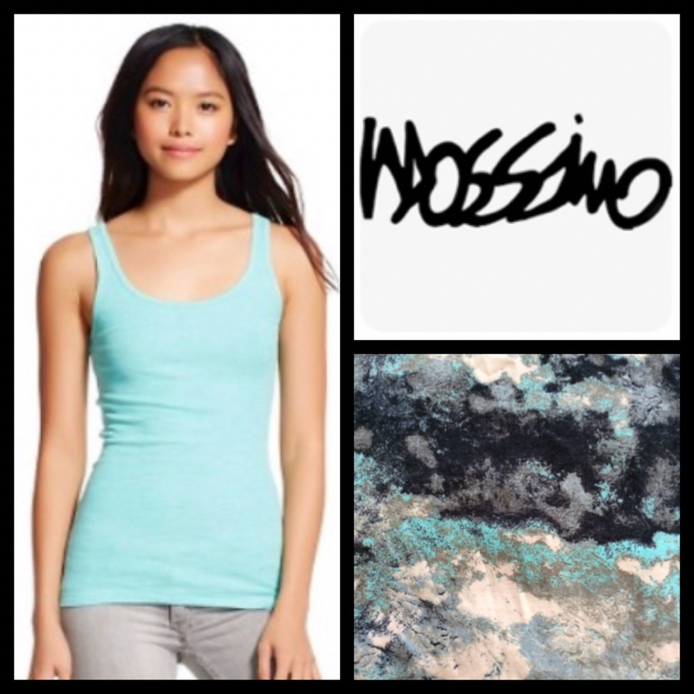 NWT Mossimo Cloud Print Tank Top